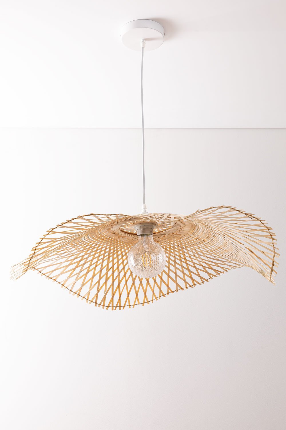 Bamboo Ceiling Lamp Pamell , gallery image 3