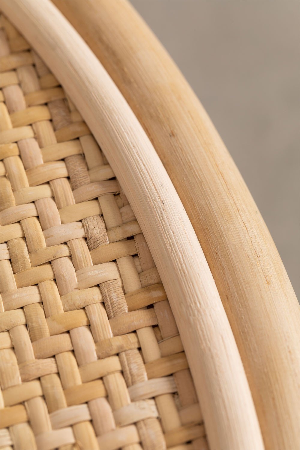 Rattan Round Side Table Zan, gallery image 6