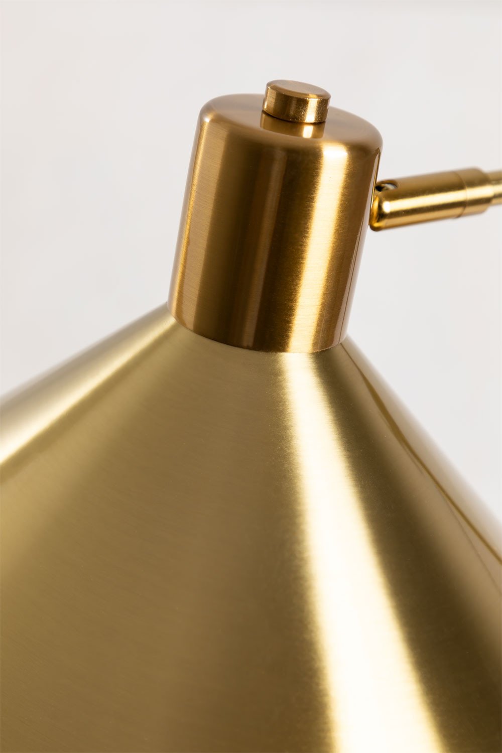 Directional and metallized table lamp in iron Clayt, gallery image 8