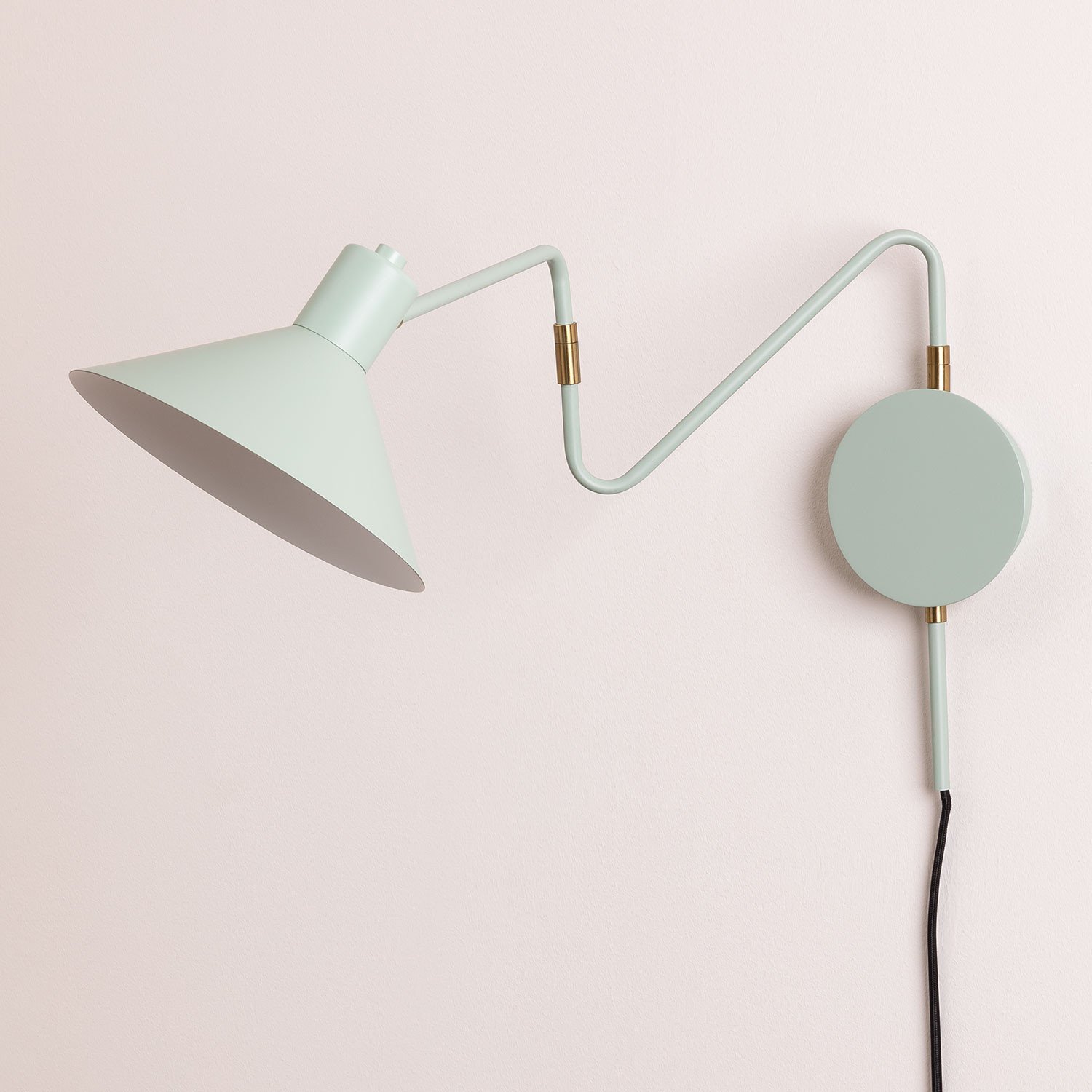 Directional wall lamp in iron Lizz, gallery image 10