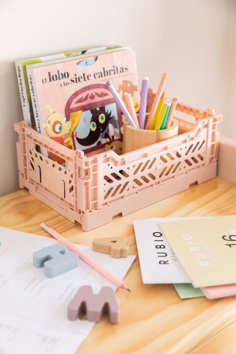 Foldable & Stackable Plastic Box Doli