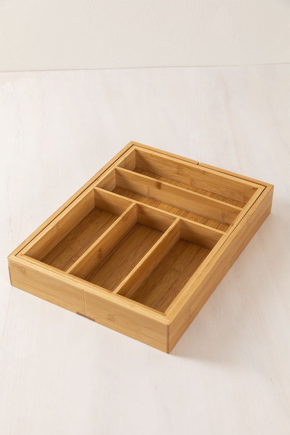 Adjustable bamboo cutlery tray Keon, gallery image 4
