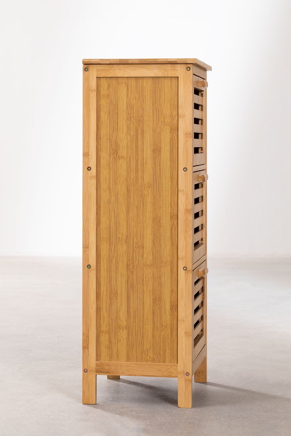 Tall 2024 bamboo cabinet