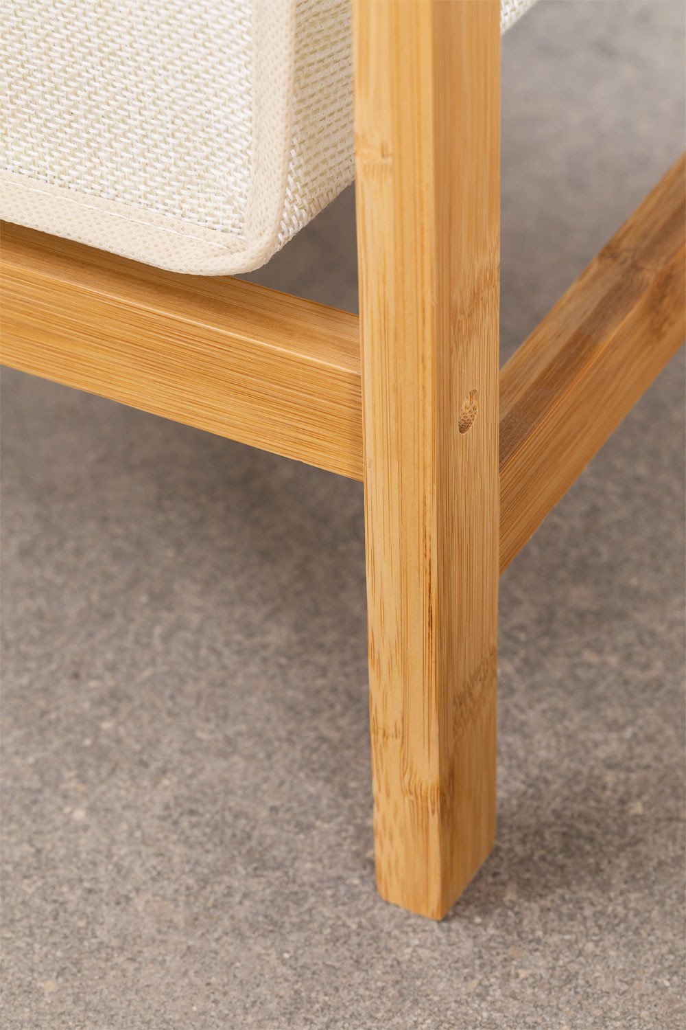 Skadi 3-Basket Bamboo Shelf, gallery image 10