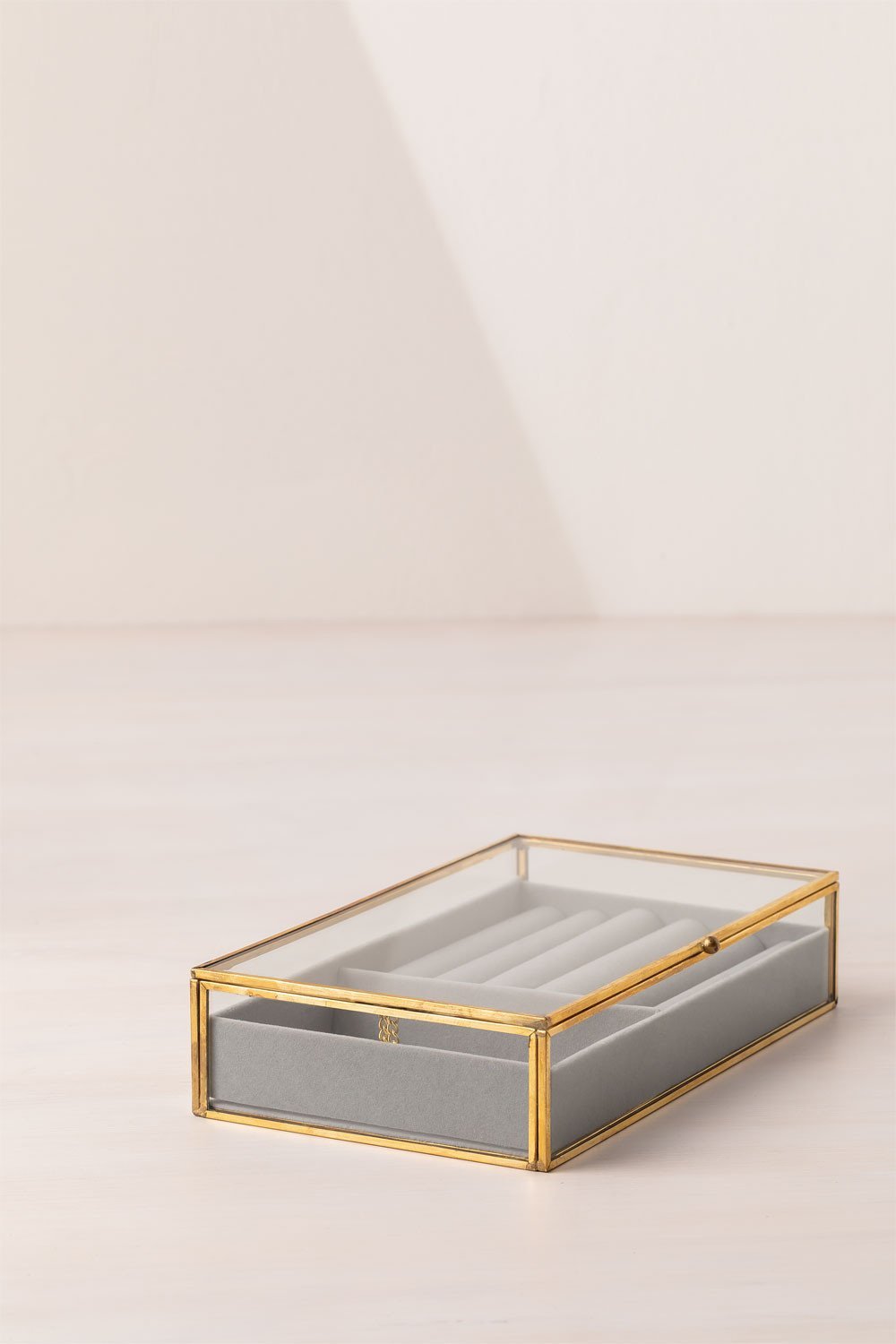 Olena glass jewelry box, gallery image 4