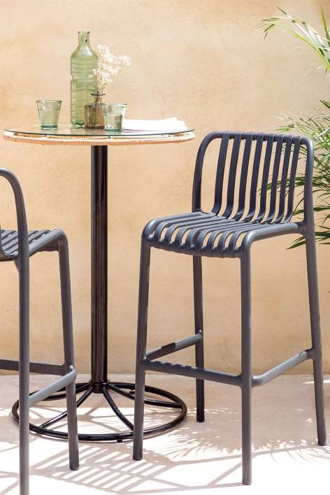 tall outdoor stools