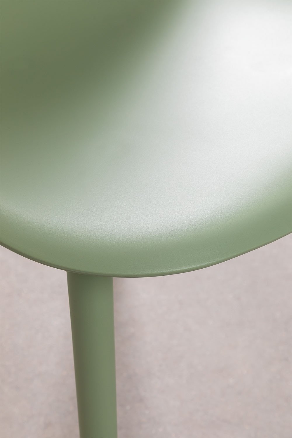 Scand polypropylene dining chair, gallery image 5
