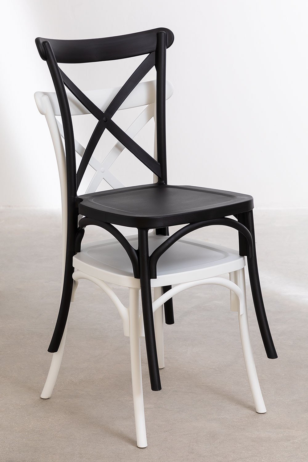 Otax stackable polypropylene dining chair, gallery image 7