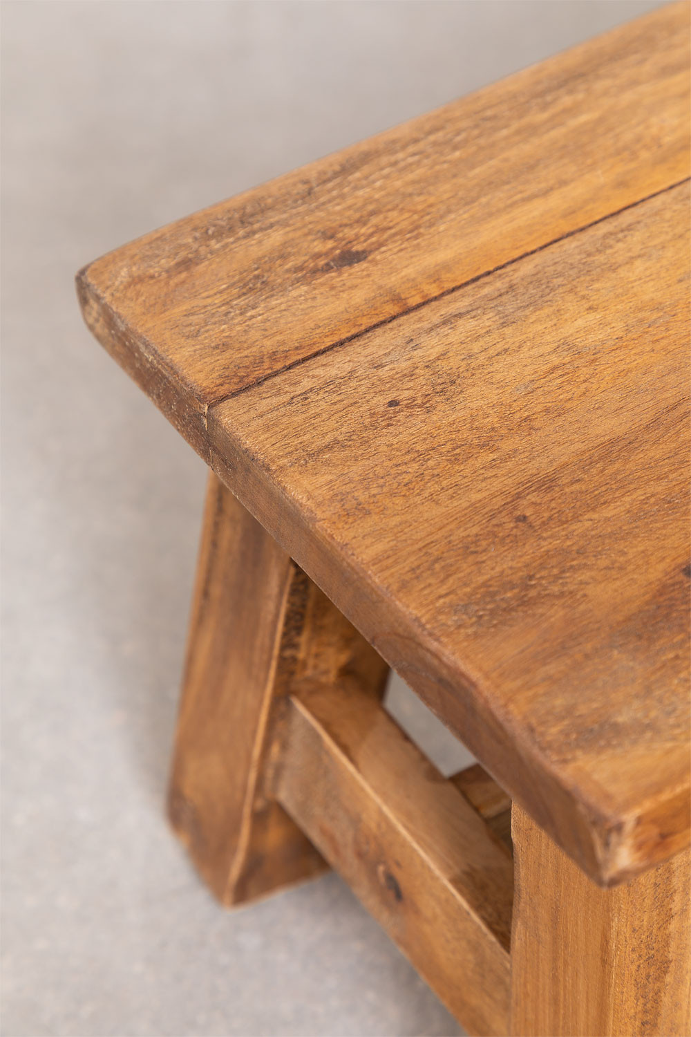 Wooden stool deals for desk