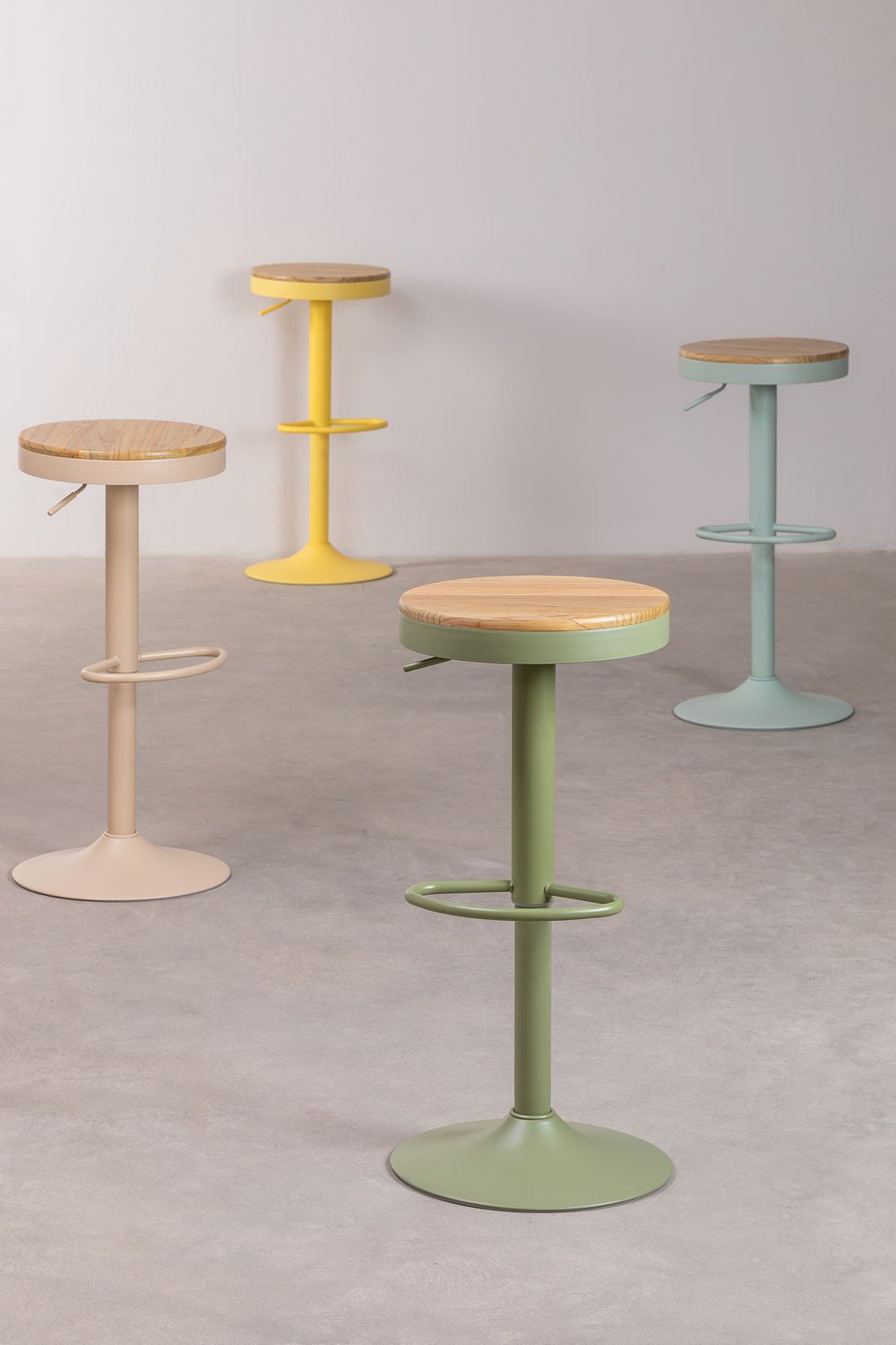 Stool with deals adjustable legs