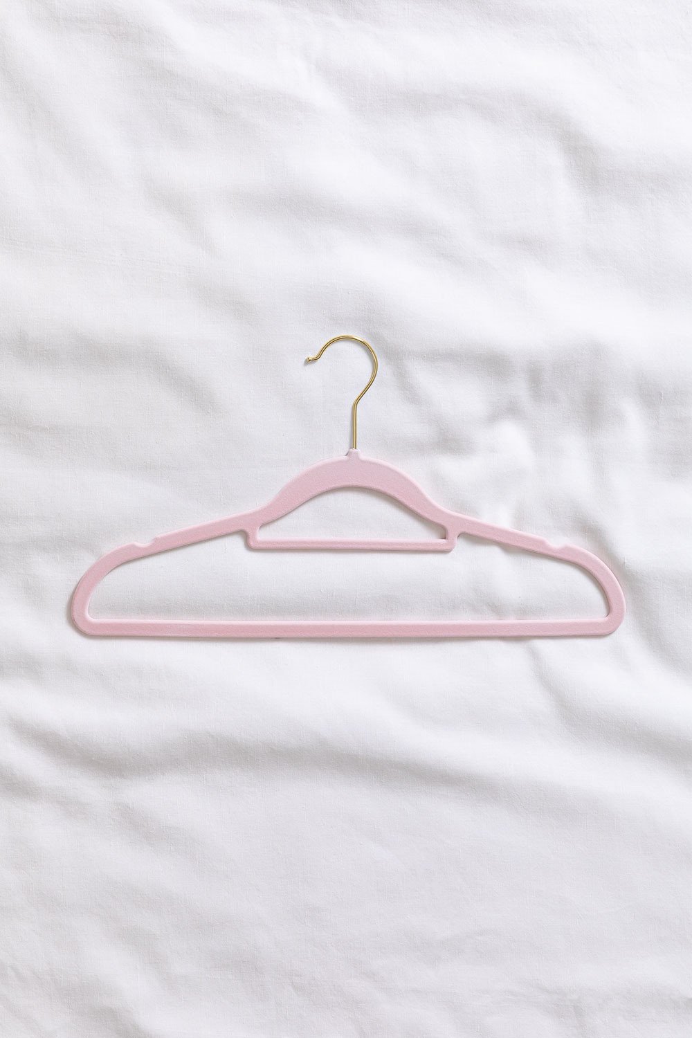 Set of 20 Clothes Hangers Palou Gold - SKLUM