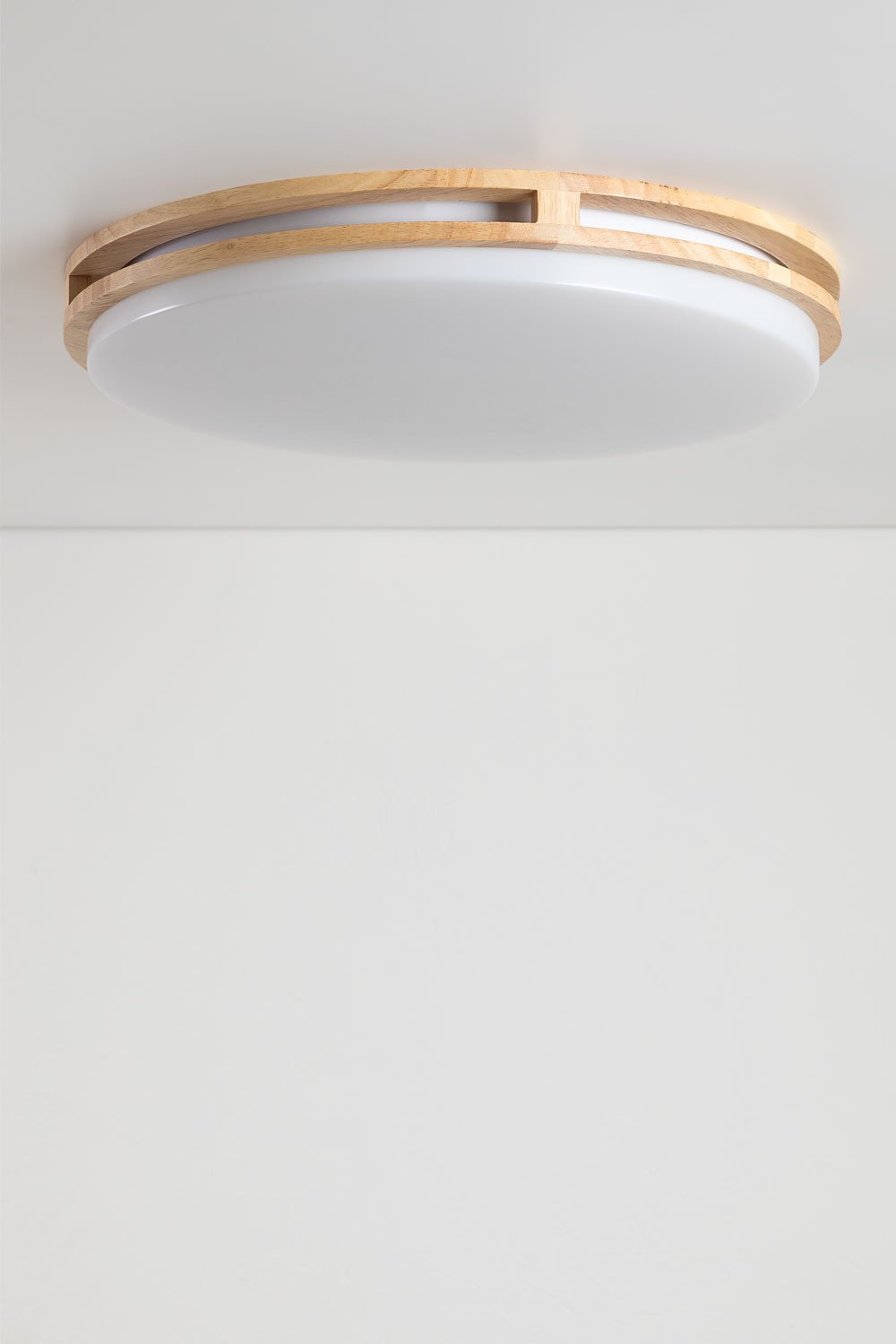 Wood LED ceiling light Meline Ø40 cm Meline , gallery image 1