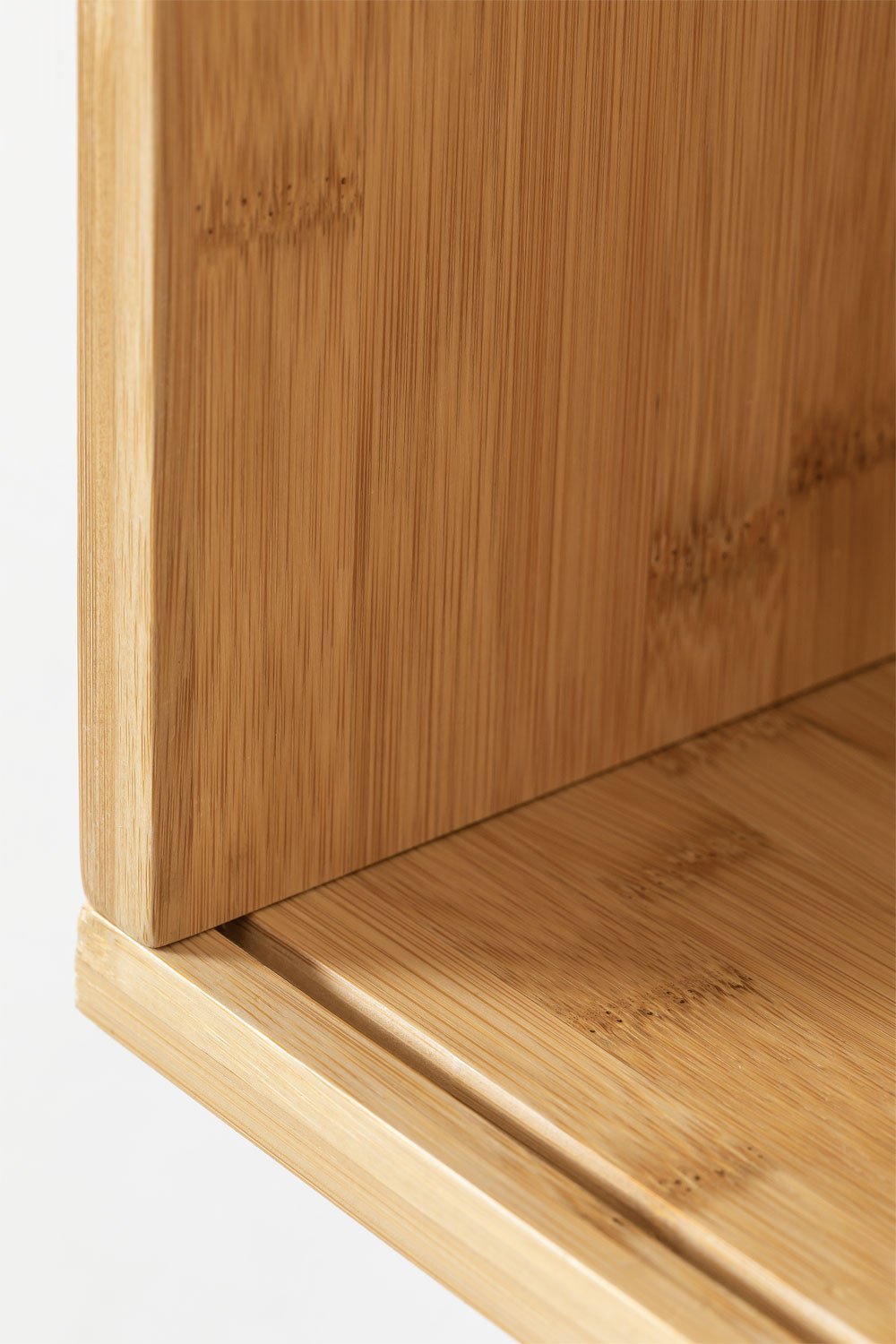 Bamboo Wood Wall Shelf Albin, gallery image 6
