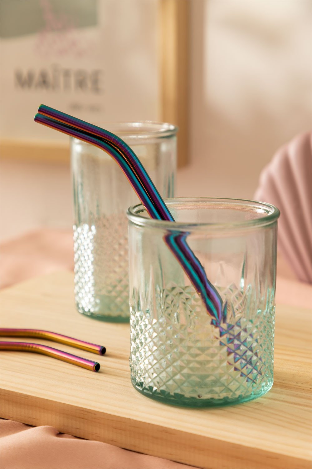Iridescent Kürv straws , gallery image 1
