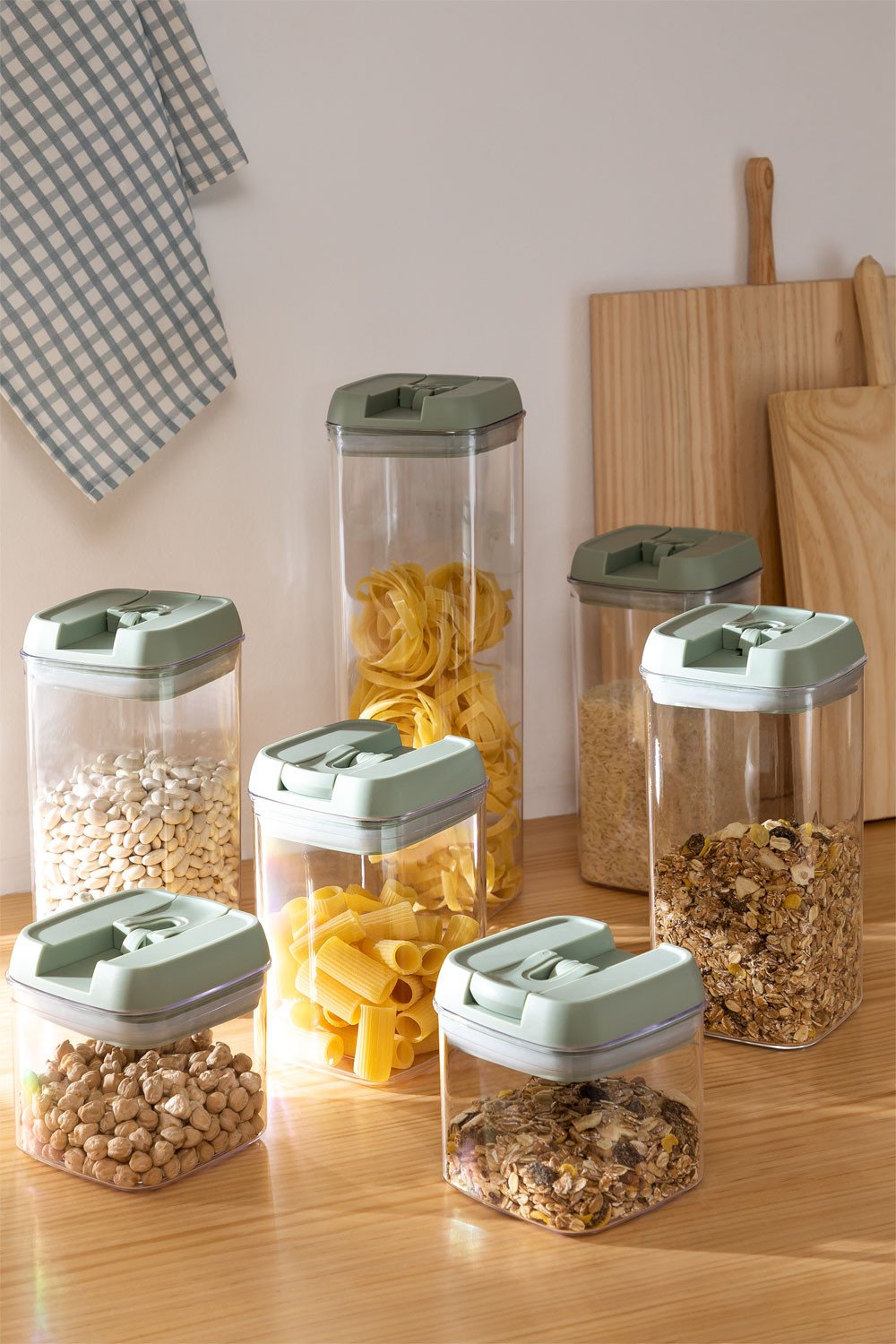 Kitchen Jars Janos Set of 7 SKLUM