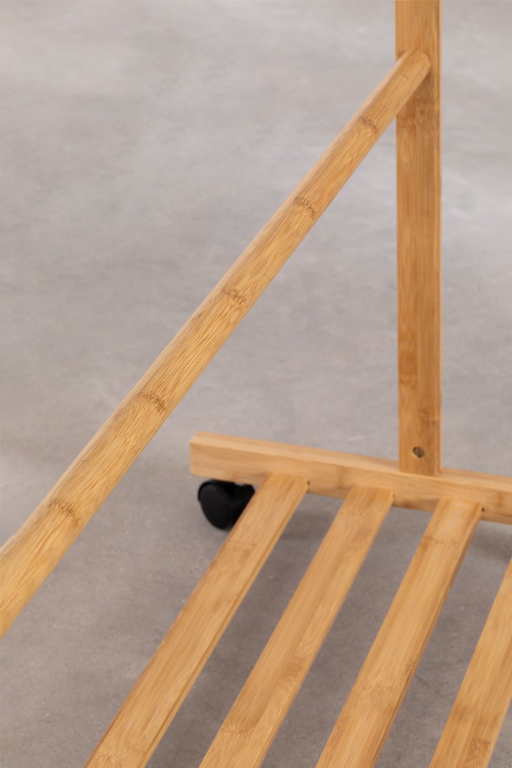 Bamboo Coat Rack on casters Bogart, gallery image 6