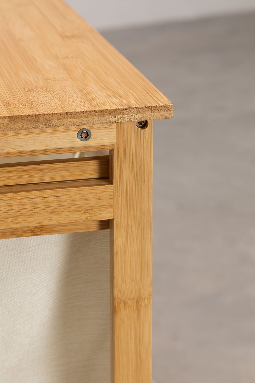 Cormac shelving unit with laundry basket, gallery image 7