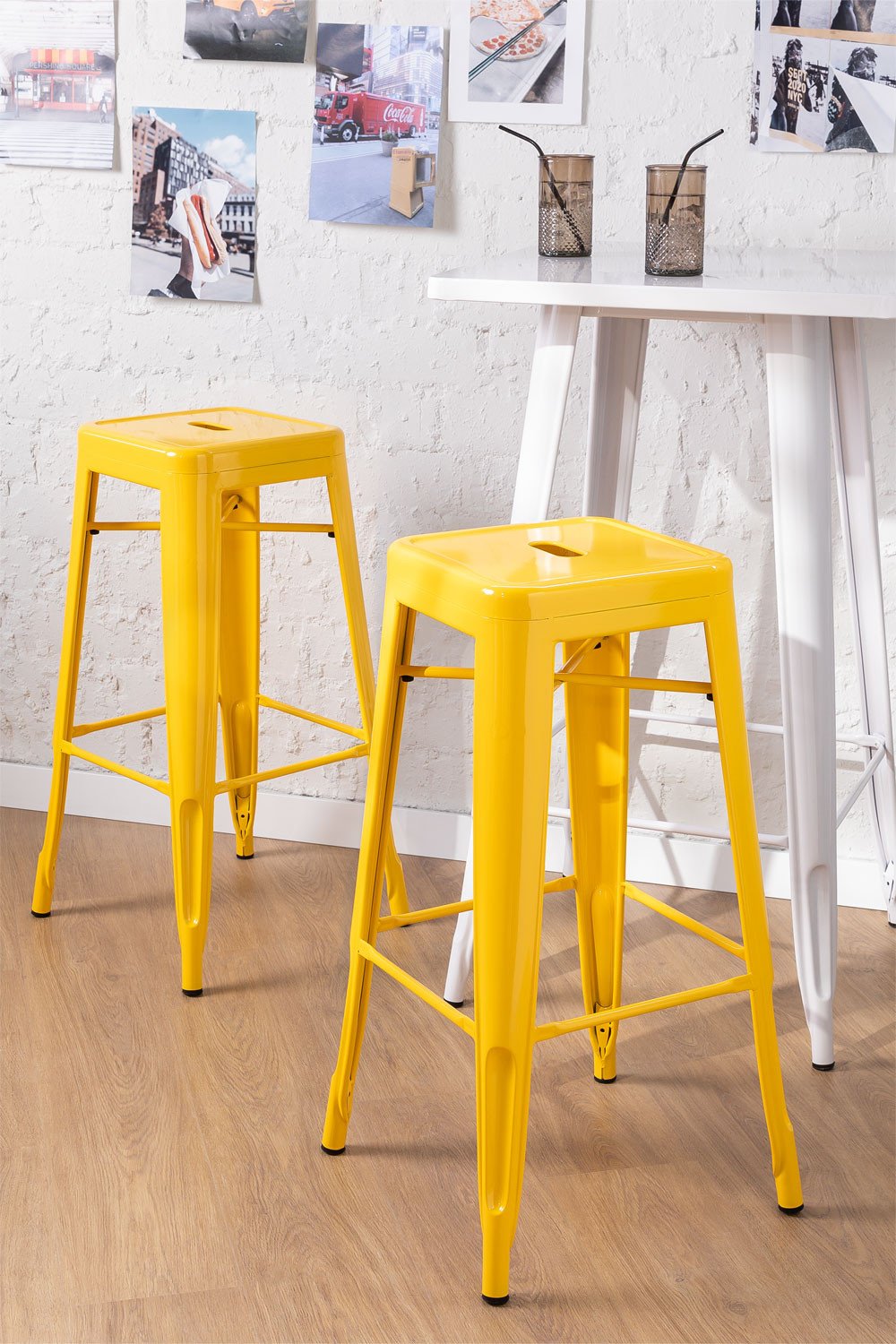 Pack 2 High Stools 76 cm LIX SKLUM