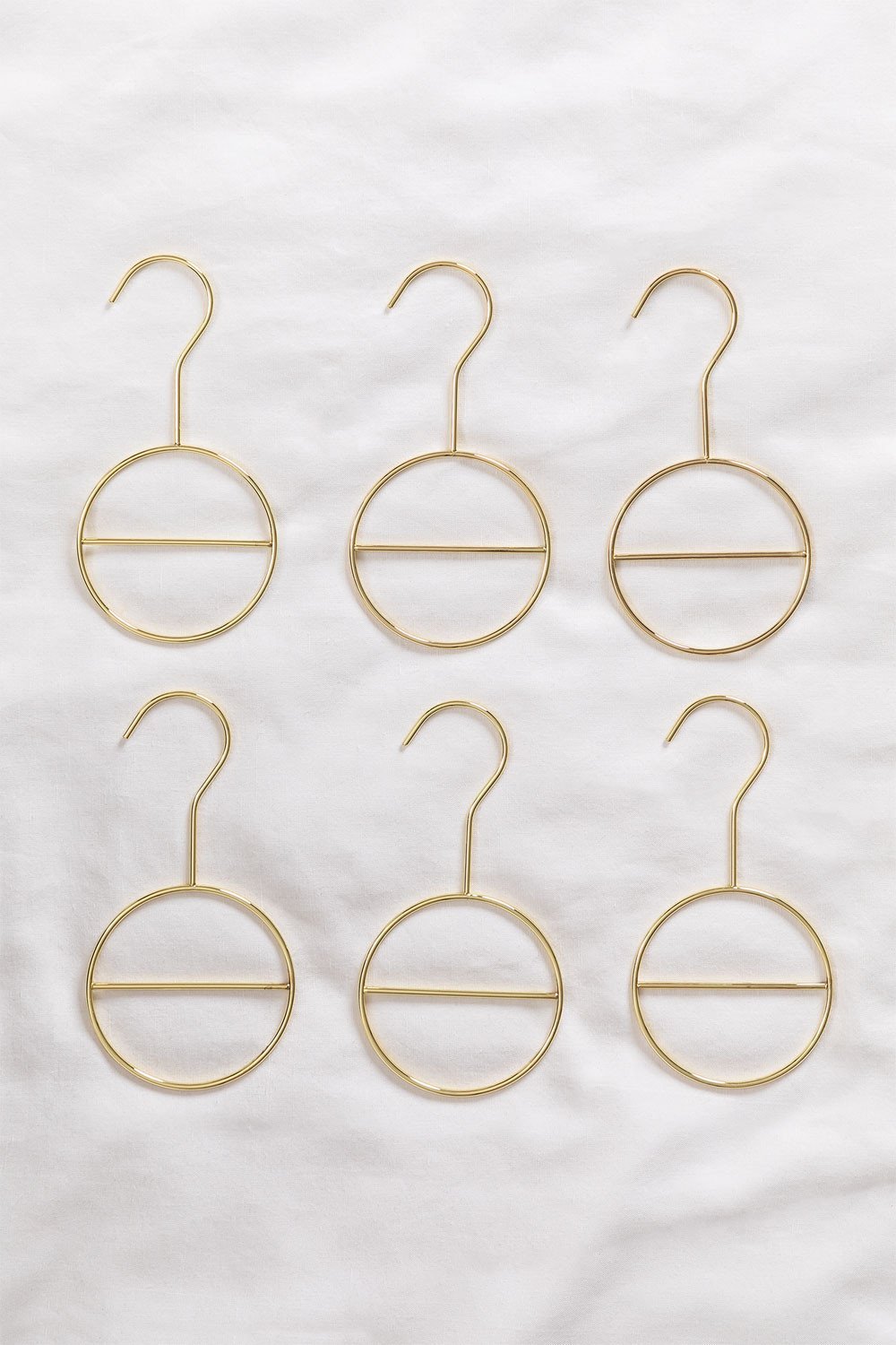 Set of 6 Metallic hangers Gärde , gallery image 1