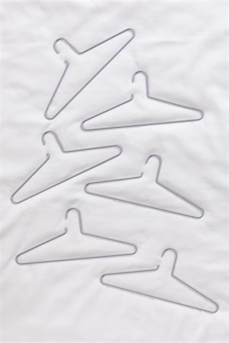 Set of 6 ultra-thin Clothes Hangers Alham