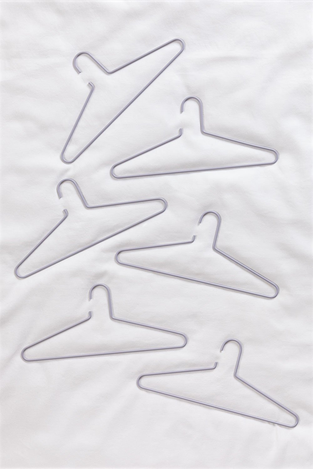 Set of 6 ultra-thin Clothes Hangers Alham , gallery image 1