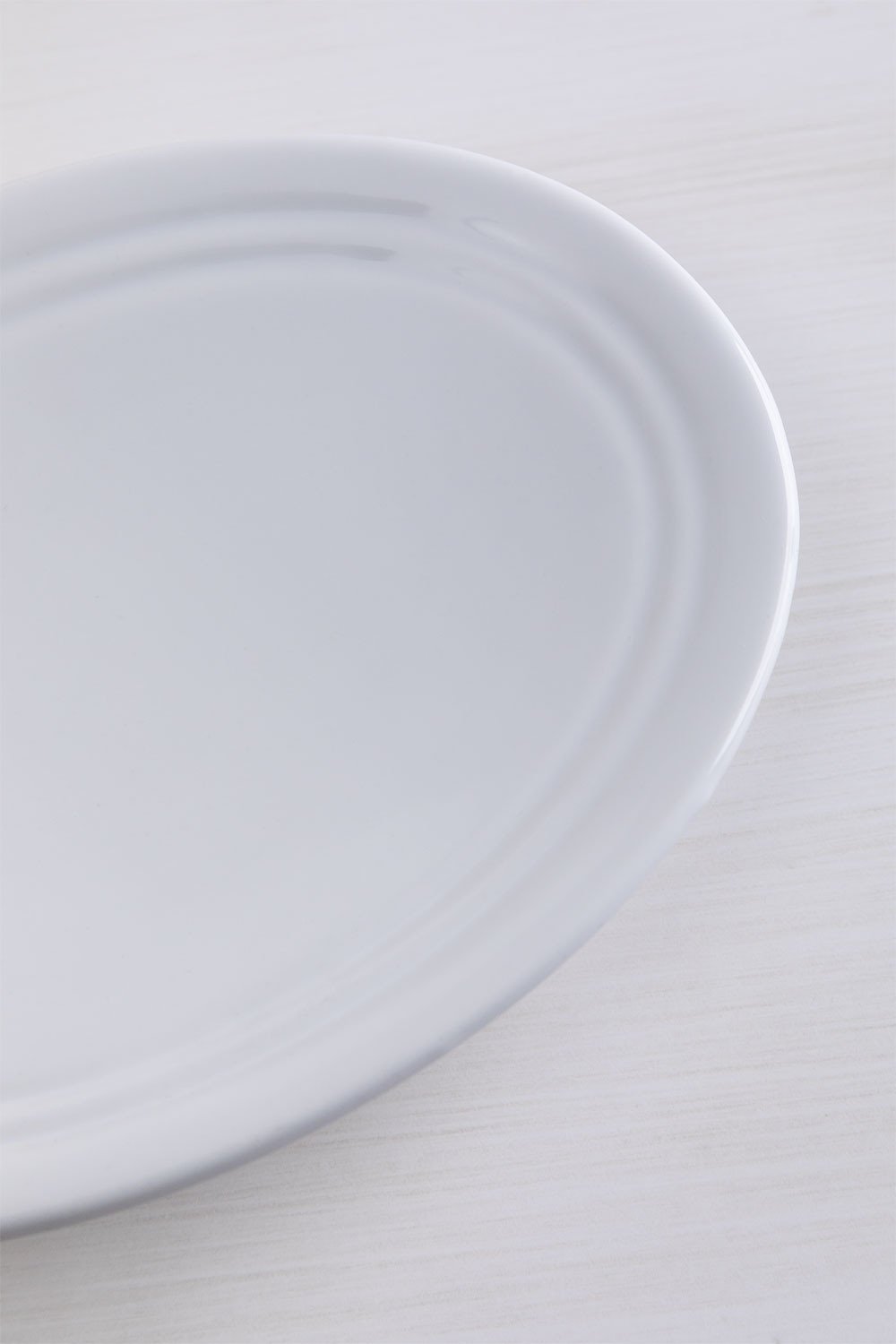 Ceramic & Bamboo Soap Dish Perkyn SKLUM