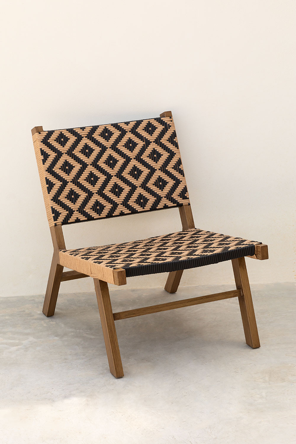 Synthetic Wicker Garden Chair Corvik SKLUM