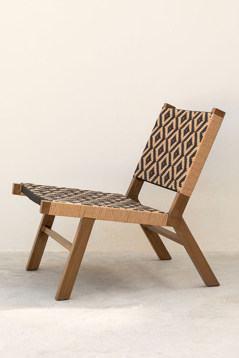 Synthetic Wicker Garden Chair Corvik SKLUM