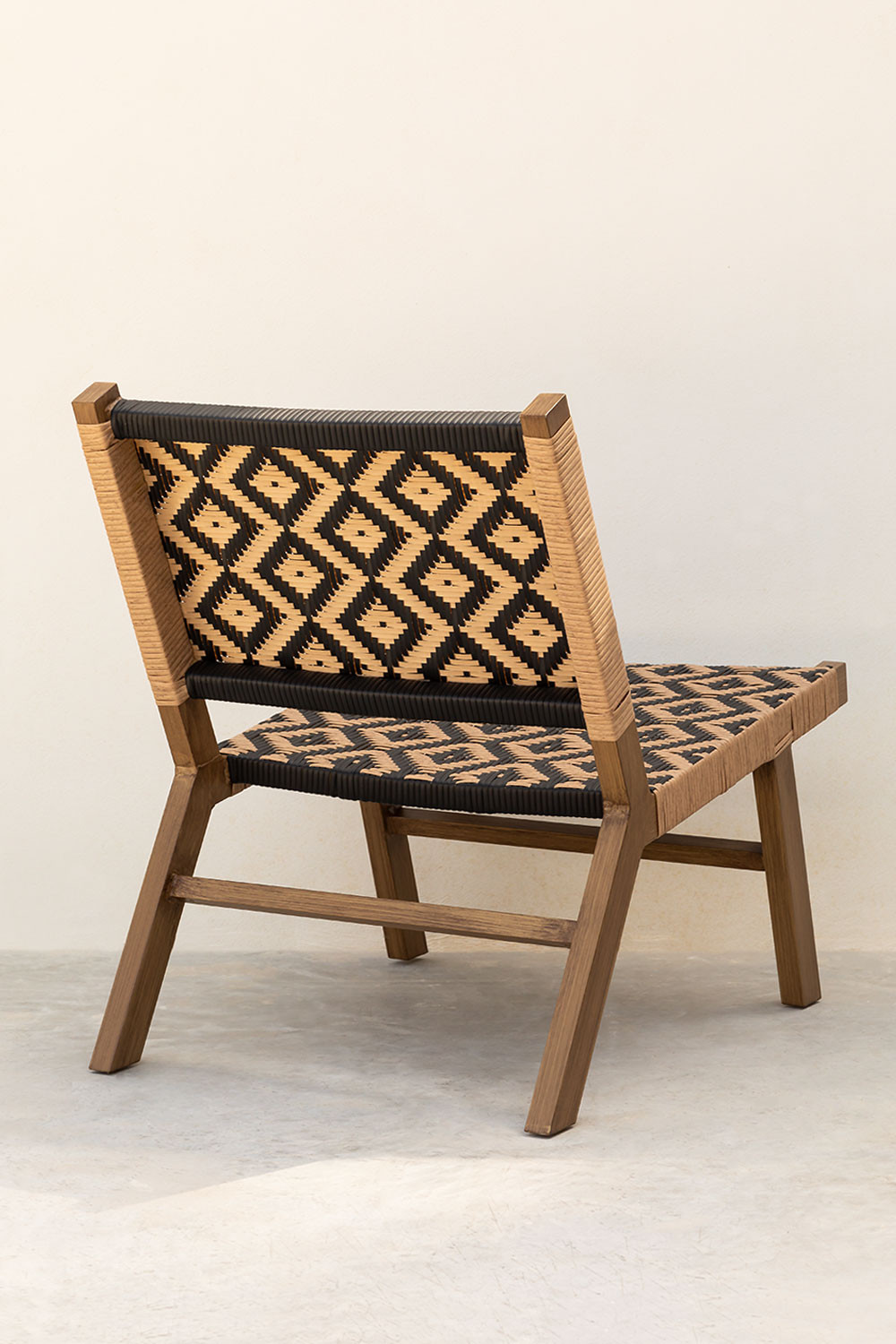 Synthetic Wicker Garden Chair Corvik SKLUM
