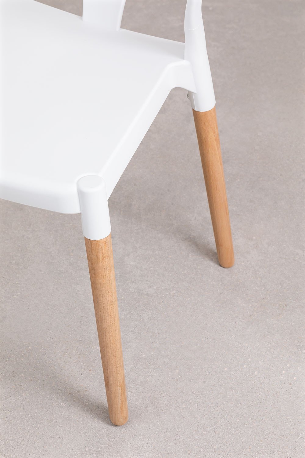 Polyethylene  & Wood Garden Chair Uish , gallery image 6