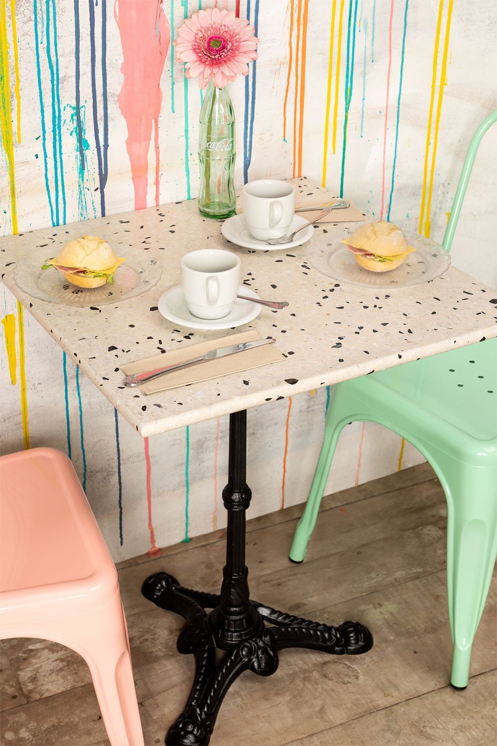 Bar Table in Terrazzo Vertuo, gallery image 2