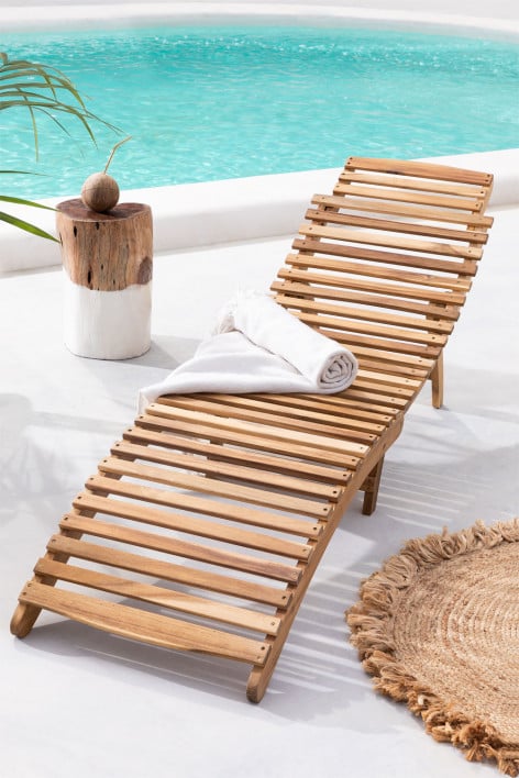 Wooden Foldable Lounger Mymma