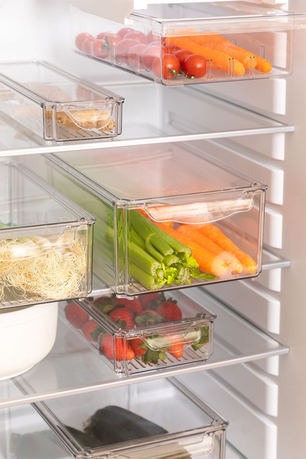 Ixetes polyethylene refrigerator organizer, gallery image 1