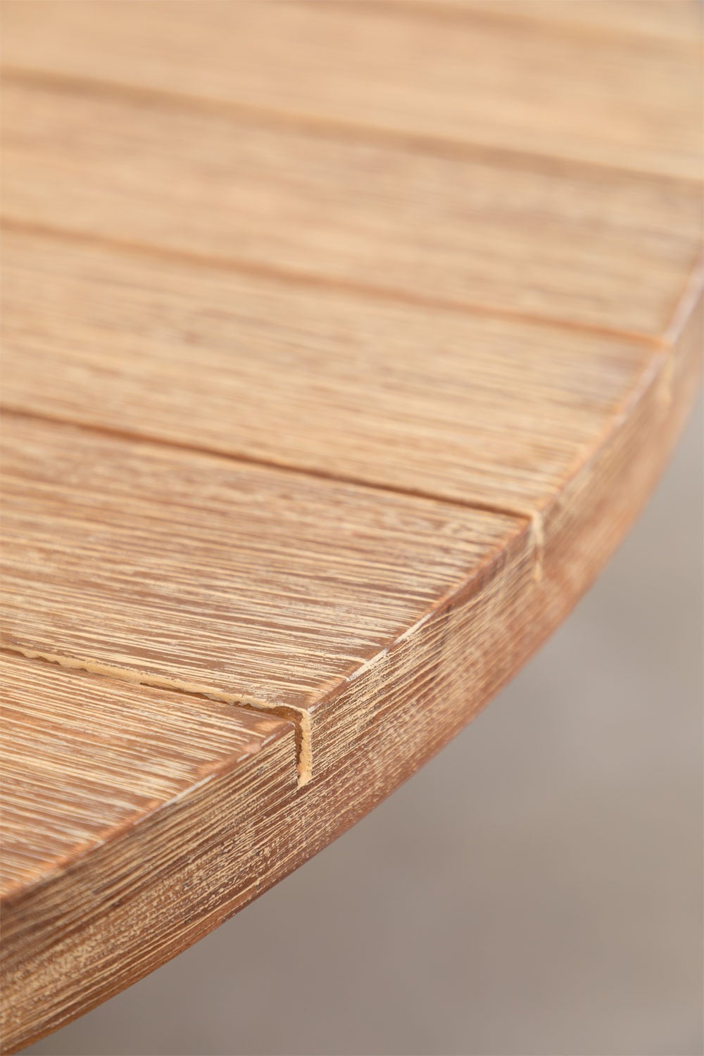 Round dining table Ø120 cm in Naele wood, gallery image 5