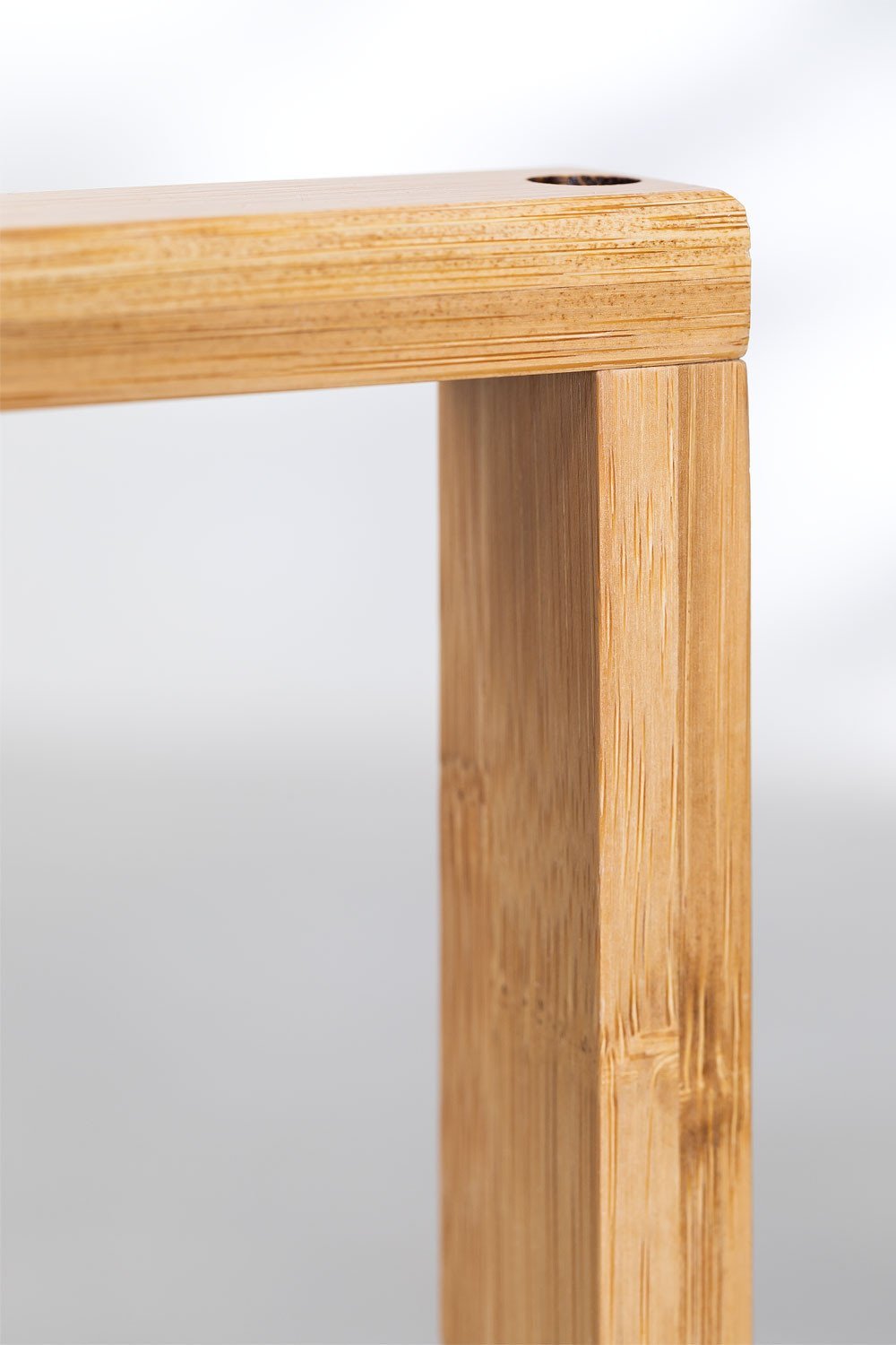 Heyki bamboo standing towel rack, gallery image 6