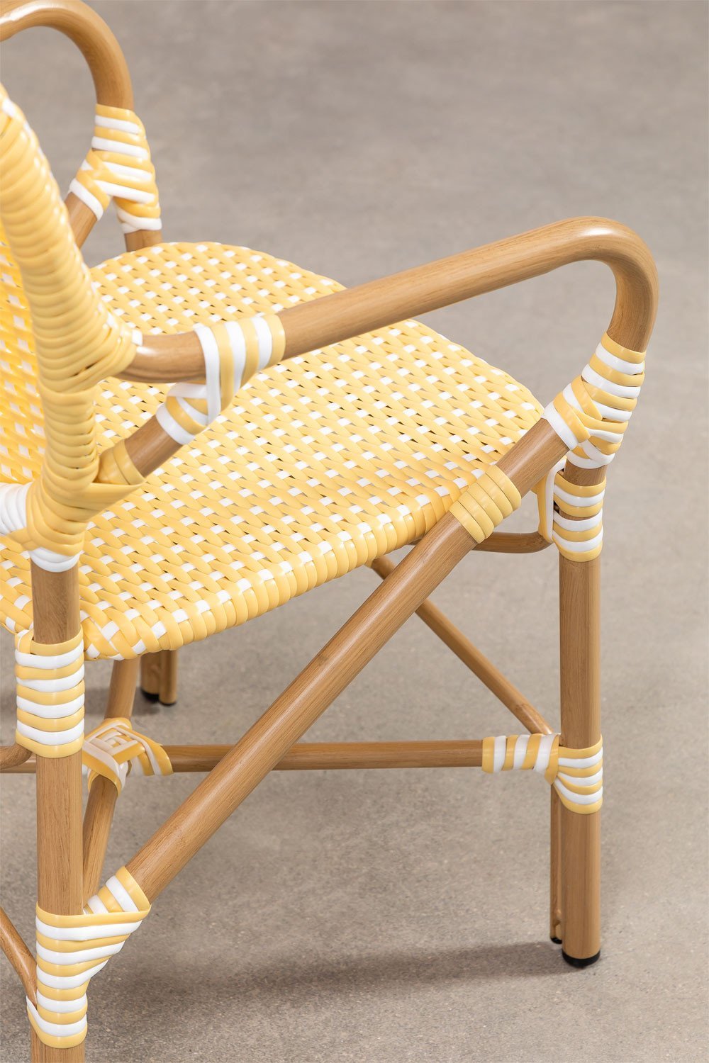 Synthetic wicker dining chair Alisa Bistro SKLUM