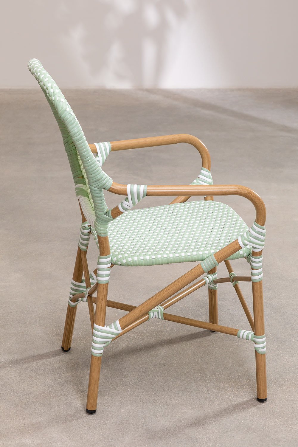 Synthetic wicker dining chair Alisa Bistro SKLUM