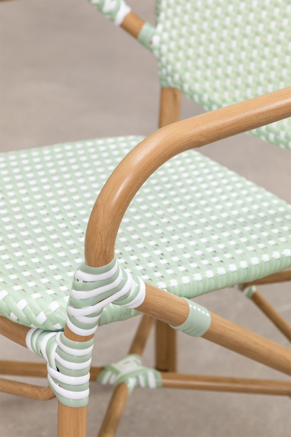 Synthetic wicker dining chair Alisa Bistro SKLUM