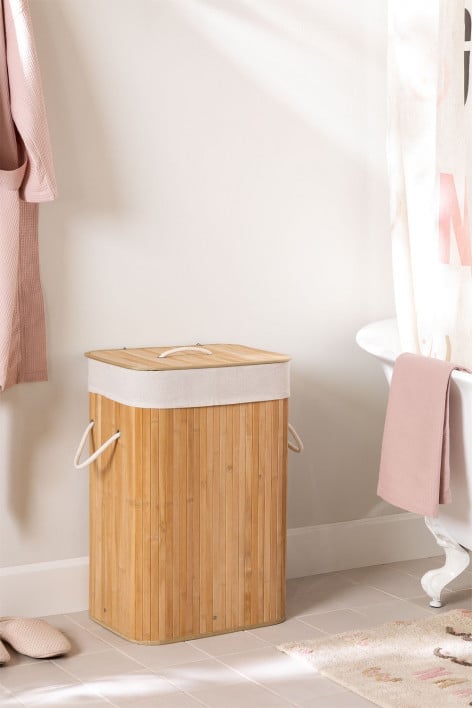 Bamboo Laundry Basket Laia