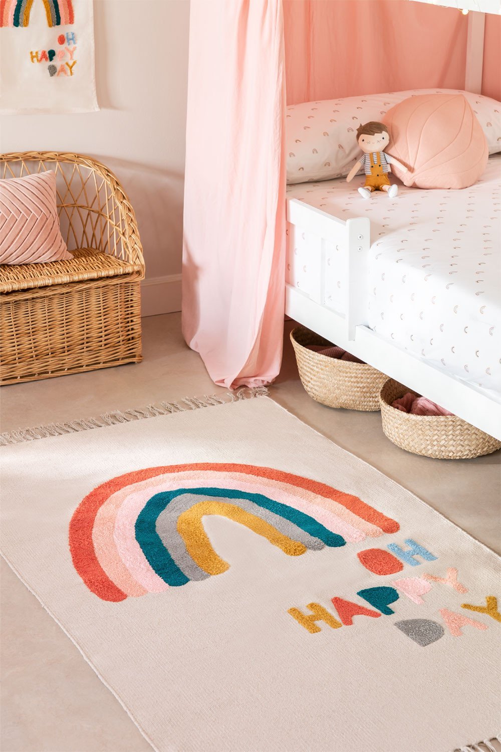 Cotton Rug (175x91 cm) Happy Day Kids, gallery image 1