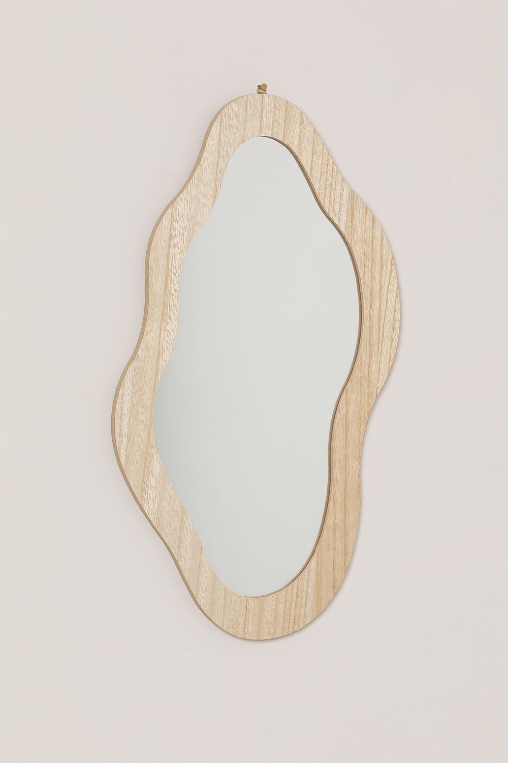 Wall Mirror in Natural Fido MDF, gallery image 2