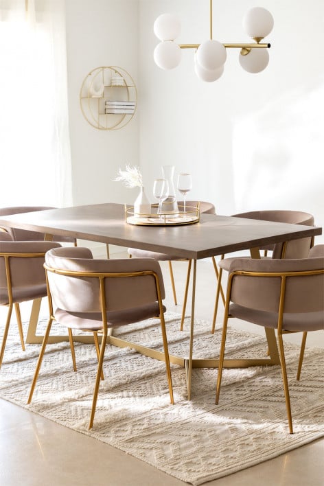 Gledi Rectangular Mango Wood (170 x 90 cm) Dining Table 