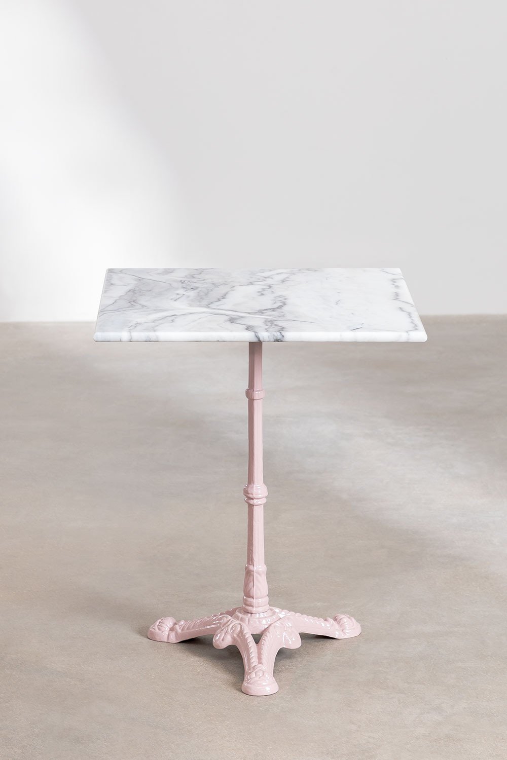 Square Bar Table in Moka Marble, gallery image 2