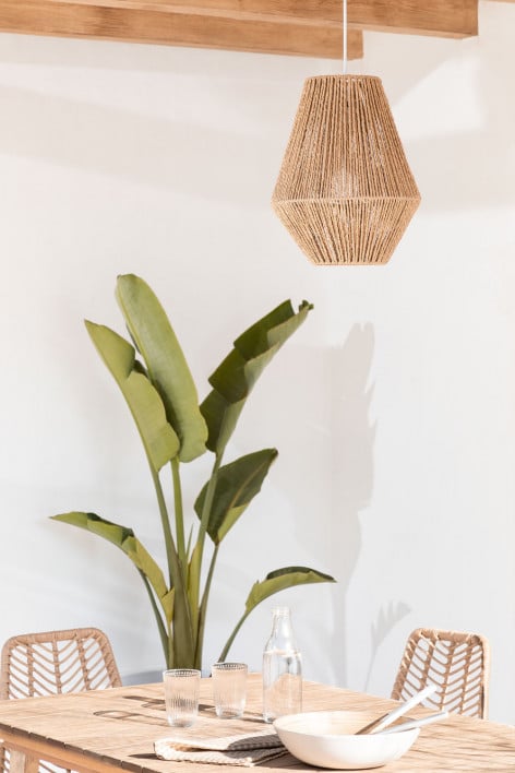 Outdoor Braided Paper Ceiling Lamp Sabar
