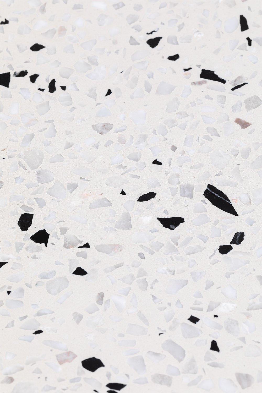 Square High Bar Table in Terrazzo (60x60 cm) Praline, gallery image 5