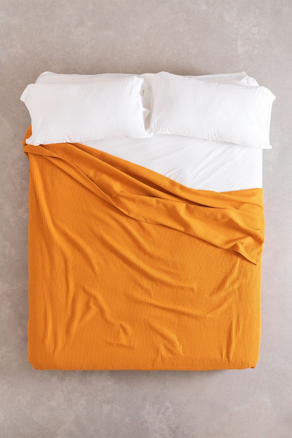 Bimba multipurpose cotton waffle blanket (243x223 cm) , gallery image 1
