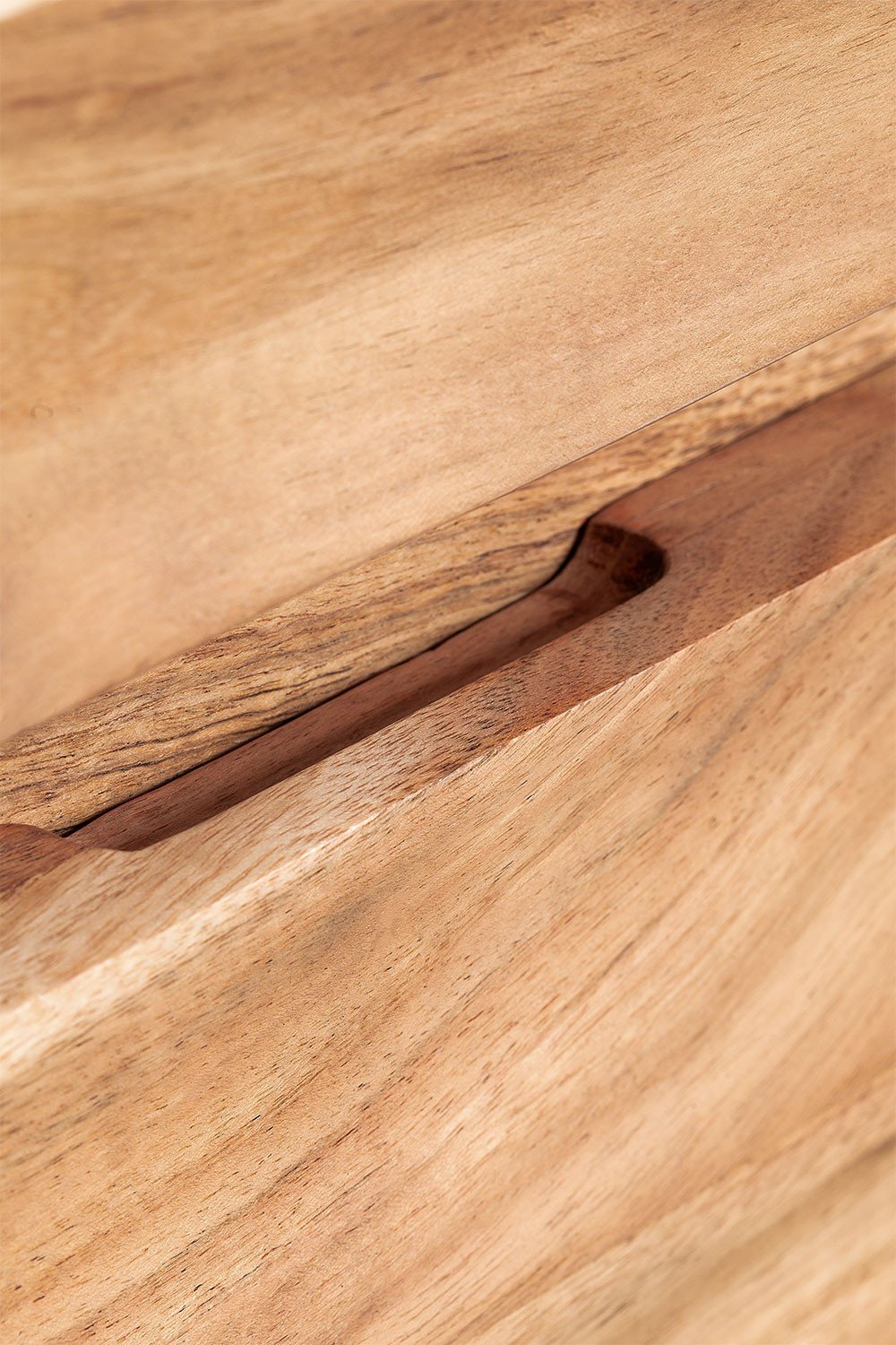 Petter acacia wood nightstand, gallery image 5