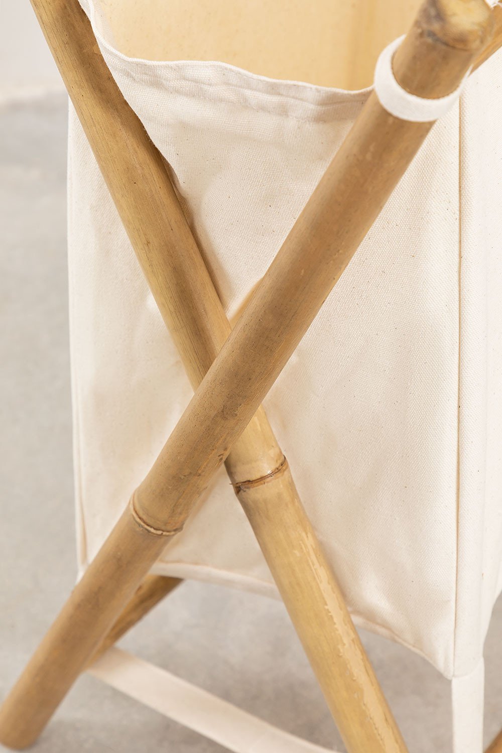 Tubai bamboo laundry basket, gallery image 6