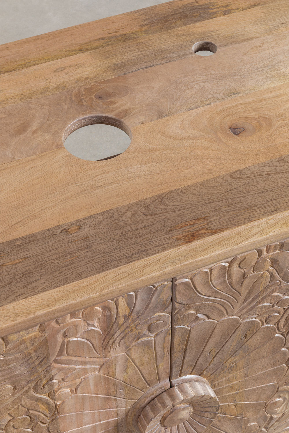 Benon Mango Wood Bathroom SKLUM