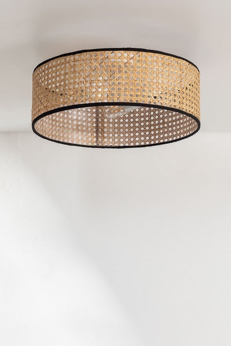 Rattan Ceiling Lamp Luxio